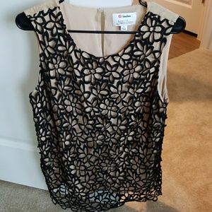 Black and tan blouse Lelia Rose from Target Large